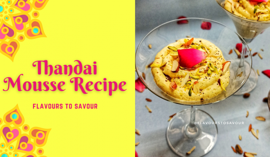 How to make Thandai Mousse